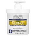 Крем для обличчя і тіла Advanced Clinicals ретинол зміцнюючий, 454 г