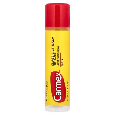 Бальзам для губ Carmex лечебный с SPF 15, 4,25 г стик
