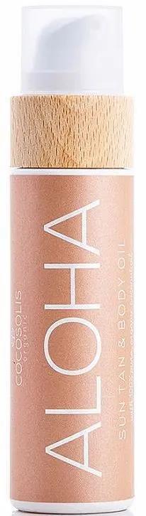 Масло для загара Cocosolis Aloha Suntan & Body Oil аромат кокоса, 200 мл