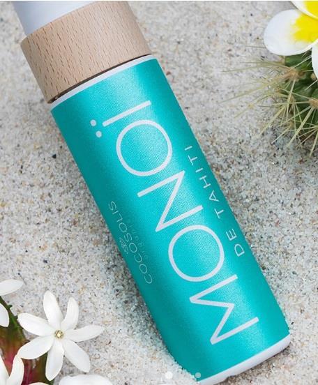 Масло для загара Cocosolis Monoi Suntan & Body Oil аромат экзотических цветов гардении из Таити, 200 мл