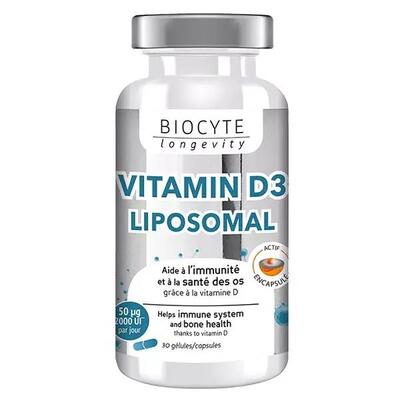 Витамин D3 Biocytе Здоровье костей и иммунной системы, 30 капсул
