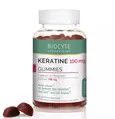 Комплекс кератину, вітамінів та мінералів Biocytе Зміцнення та краса волосся, 60 цукерок