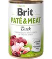 Корм влажный для собак Brit Pate & Meat с уткой, 400 г