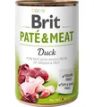 Корм вологий для собак Brit Pate & Meat з качкою, 400 г