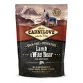 Корм сухий для дорослих собак Carnilove Lamb & Wild Boar з ягнятиною та диким кабаном, 1,5 кг