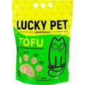 Наполнитель для туалета Lucky Pet из тофу с ароматом персика, 6 л