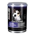 Корм вологий для собак AnimAll Консоме з качкою, курячим серцем і курячим жовтком, 375 г