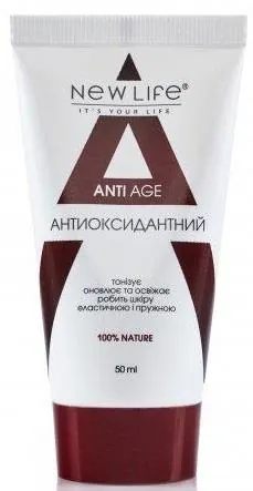 Крем для обличчя New Life Anti Age антиоксидантний, 50 мл