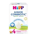 Суміш суха молочна HiPP Combiotic 4 Junior з пробіотиками L.fermentum, пребіотиками GOS, Метафоліном та вітаміном Д, для дітей 18+, (5 x 500г) 2500 г