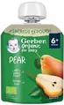 Пюре фруктове Gerber Organic груша, 80 г