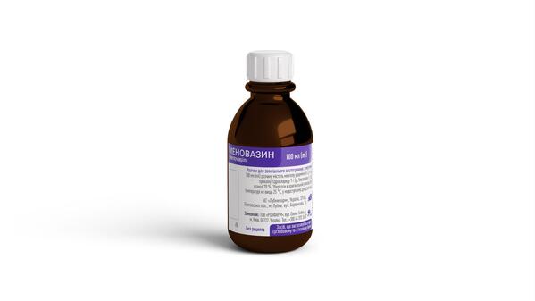 Меновазин розчин д/зовн. заст., спирт. по 100 мл у флак.