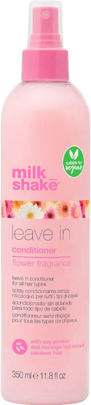 Кондиционер Milk Shake Leave in Flower Fragrance несмываемый для увлажнения волос, 350 мл