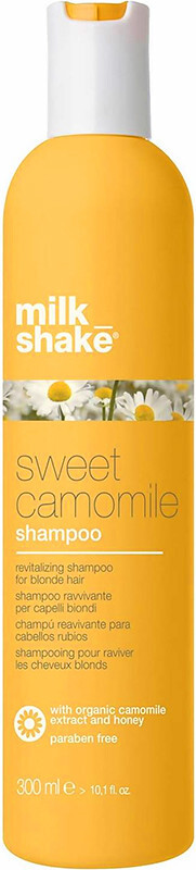 Шампунь Milk Shake Sweet Camomile для светлых волос восстанавливающий с экстрактом ромашки, 300 мл