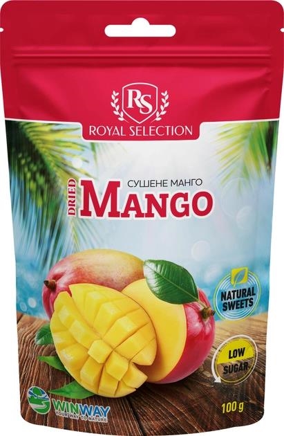 Манго Winway Royal Selection сушеный, 100 г