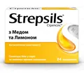 Стрепсілс з медом та лимоном льодяники №24 (12х2)