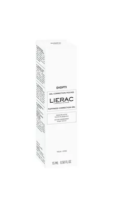 Гель для контуру очей Lierac Diopti для корекції набряклості під очима, 15 мл