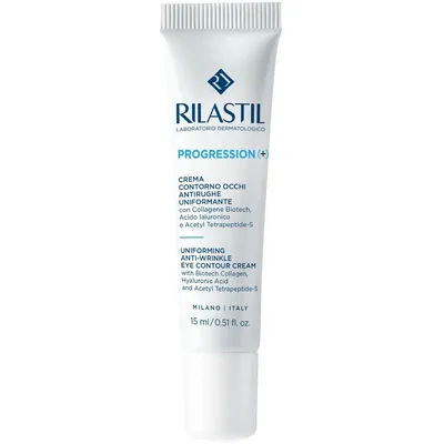Крем для шкіри навколо очей Rilastil Progression (+) проти зморшок, 15 мл