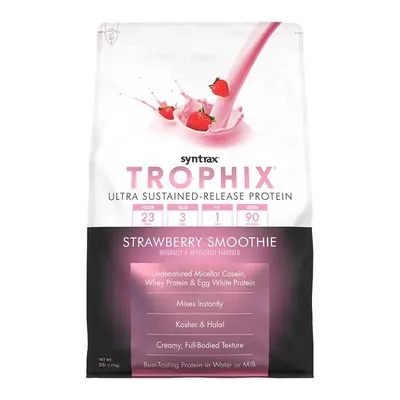 Протеїн комплексний Syntrax Trophix полуничний смузі, 2,27 кг