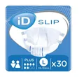 Підгузки для дорослих iD Slip Plus, розмір L (115-155 см), 30 штук