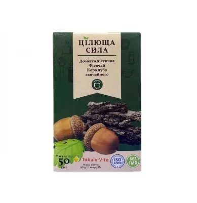 Фіточай Цілюща Сила Tabula Vita кора дуба, 50 г