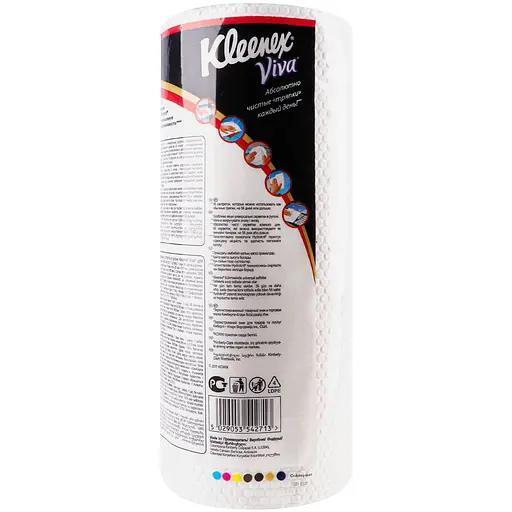 Салфетки многоразовые Kleenex Viva универсальные в рулоне, 56 штук