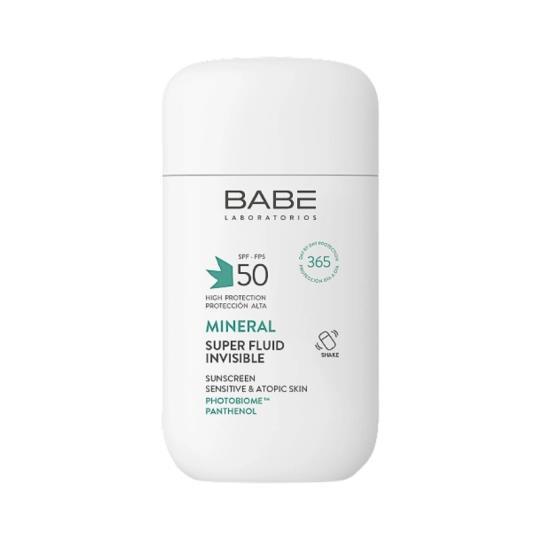 Флюїд сонцезахисний Babe Laboratorios SPF50 з фізичними фільтрами, 50 мл