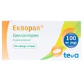 Екворал капсули м'як. по 100 мг №50 (10х5)