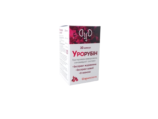 Урорубин капсулы №30