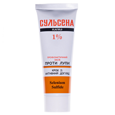 Паста для волосся Сульсена 1% проти лупи, 75 мл