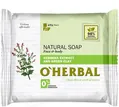 Мило тверде O'Herbal з екстрактом вербени і зеленою глиною, 100 г