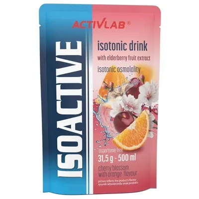Ізотонік ActivLab Isoactive вишневий цвіт-апельсин, 31,5 г