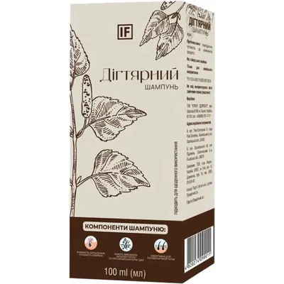 Шампунь Дігтярний, 100 мл