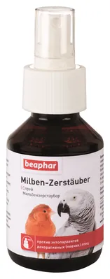 Спрей Beaphar Milben-Zerstаuber від шкірних паразитів для птахів, 100 мл