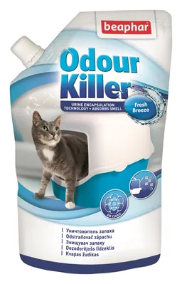 Ліквідатор запаху Beaphar Odour Killer for Cats для котячих туалетів, 400 г