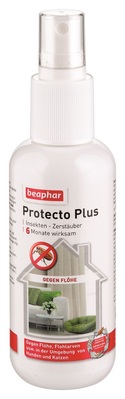 Спрей Beaphar Protecto Plus для уничтожения насекомых в местах обитания животных, 150 мл