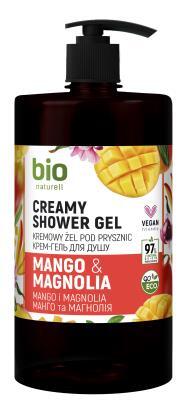 Крем-гель для душу Bio Naturell Манго та магнолія, з дозатором, 946 мл