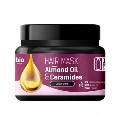 Маска для волос Bio Naturell Sweet Almond Oil & Ceramides Ультраблеск, 295 мл