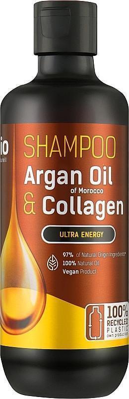 Шампунь Bio Naturell Argan Oil of Morocco & Collagen Ультраенергія, 355 мл