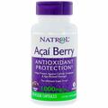 Ягоди Асаї Natrol Acai Berry 1000 мг, 75 капсул