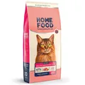 Корм сухий для котів Home Food Здорова шкіра і блиск шерсті з індичкою і лососем, 10 кг