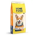 Корм сухий Home Food Healthy skin and shiny coat Здорова шкіра і блиск шерсті для собак середніх порід з індичкою та лососем, 10 кг