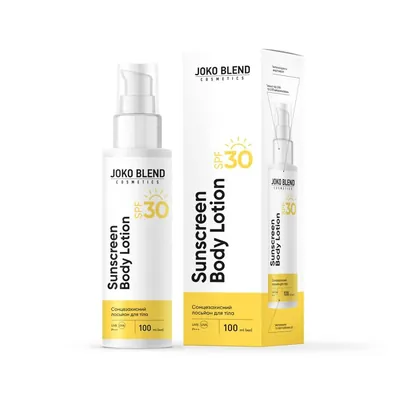 Лосьйон для тіла сонцезахисний Joko Blend SPF30, 100 мл