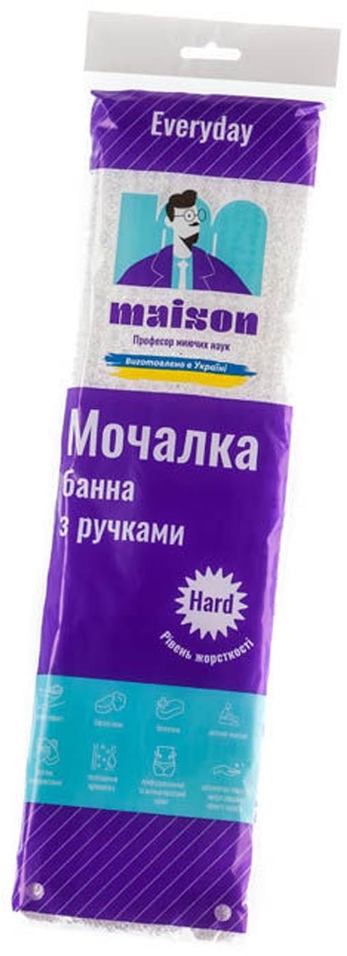 Мочалка банная Maison Банный бум Max, 1 шт