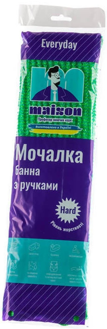 Мочалка банная Maison Банный бум Max, 1 шт