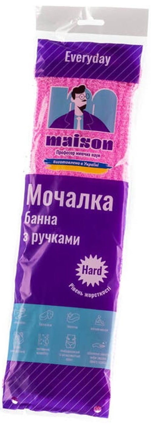 Мочалка банная Maison Банный бум Max, 1 шт