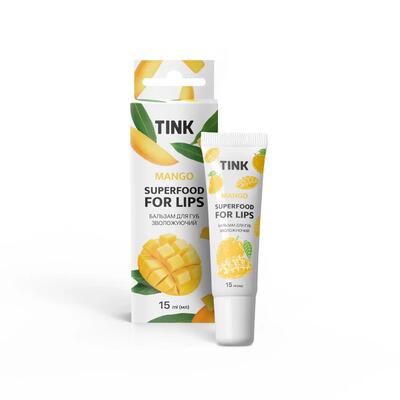 Бальзам для губ Tink Mango увлажняющий, 15 мл