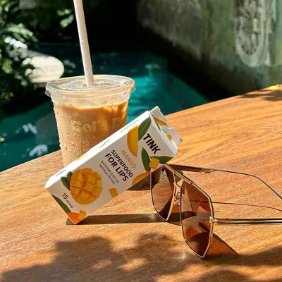 Бальзам для губ Tink Mango зволожуючий, 15 мл