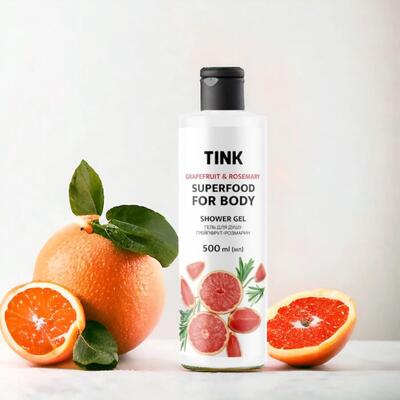 Гель для душу Tink Грейпфрут-Розмарин, 500 мл