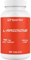 L-аргинин Sporter L-Arginine 750 мг, 90 таблеток