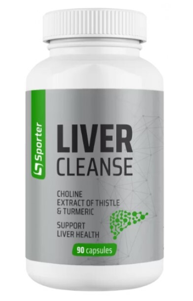 Поддержка здоровья печени Sporter Liver Cleanse, 90 капсул